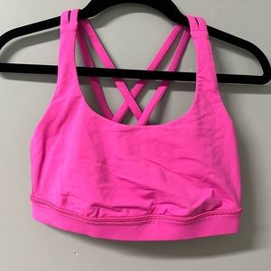 lululemon athletica Pink Sports Bra